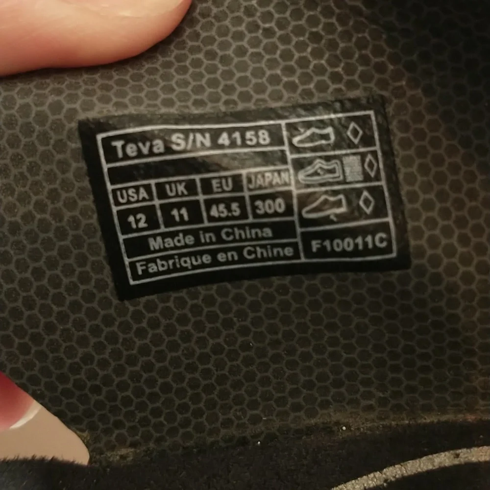 Teva Men's Zilch‎ Sandal, Size 12, Camping, Hiking, Water Sports